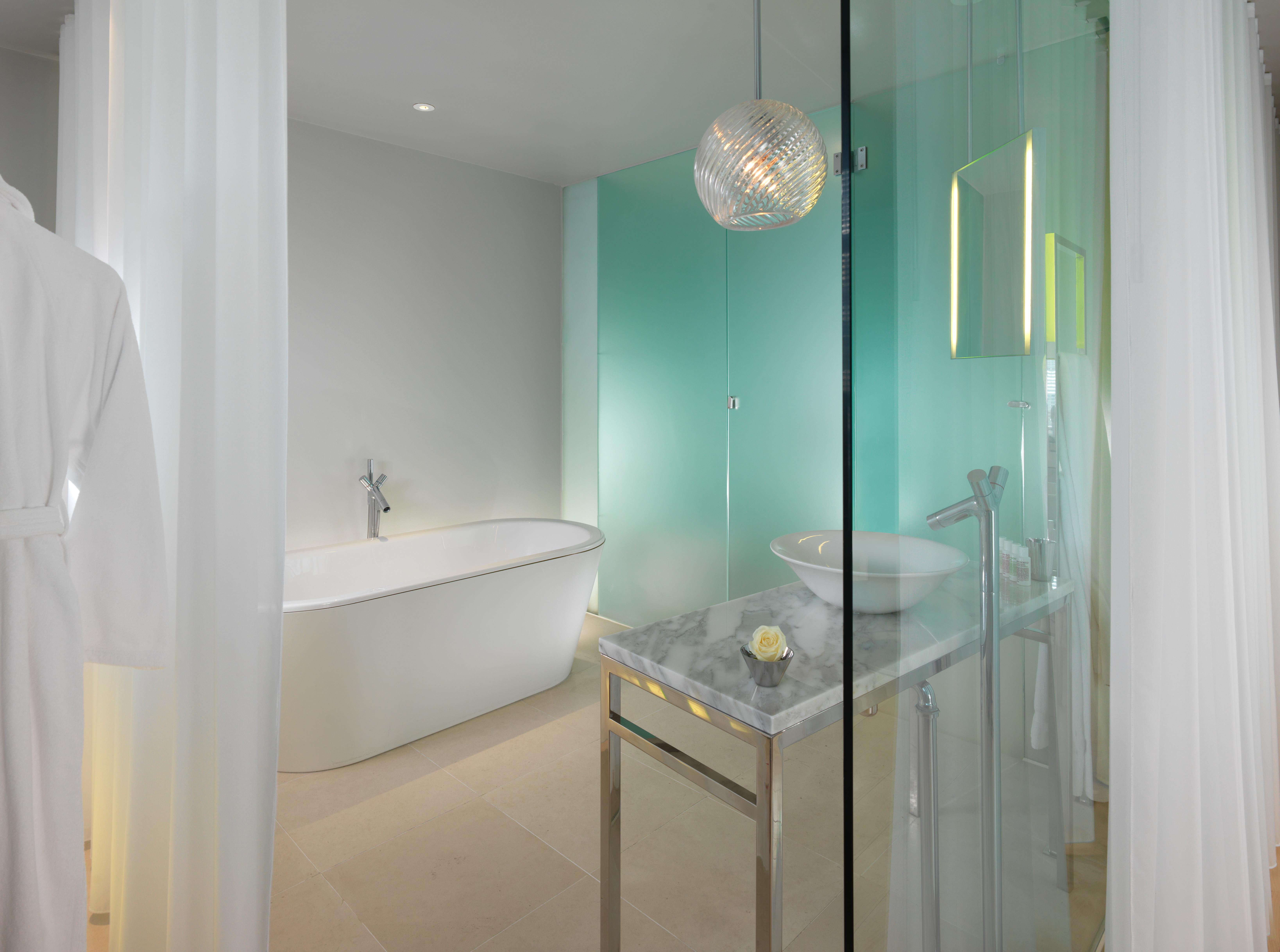โรงแรมแซนเดอร์สัน ลอนดอน ภายนอก รูปภาพ Bathroom
