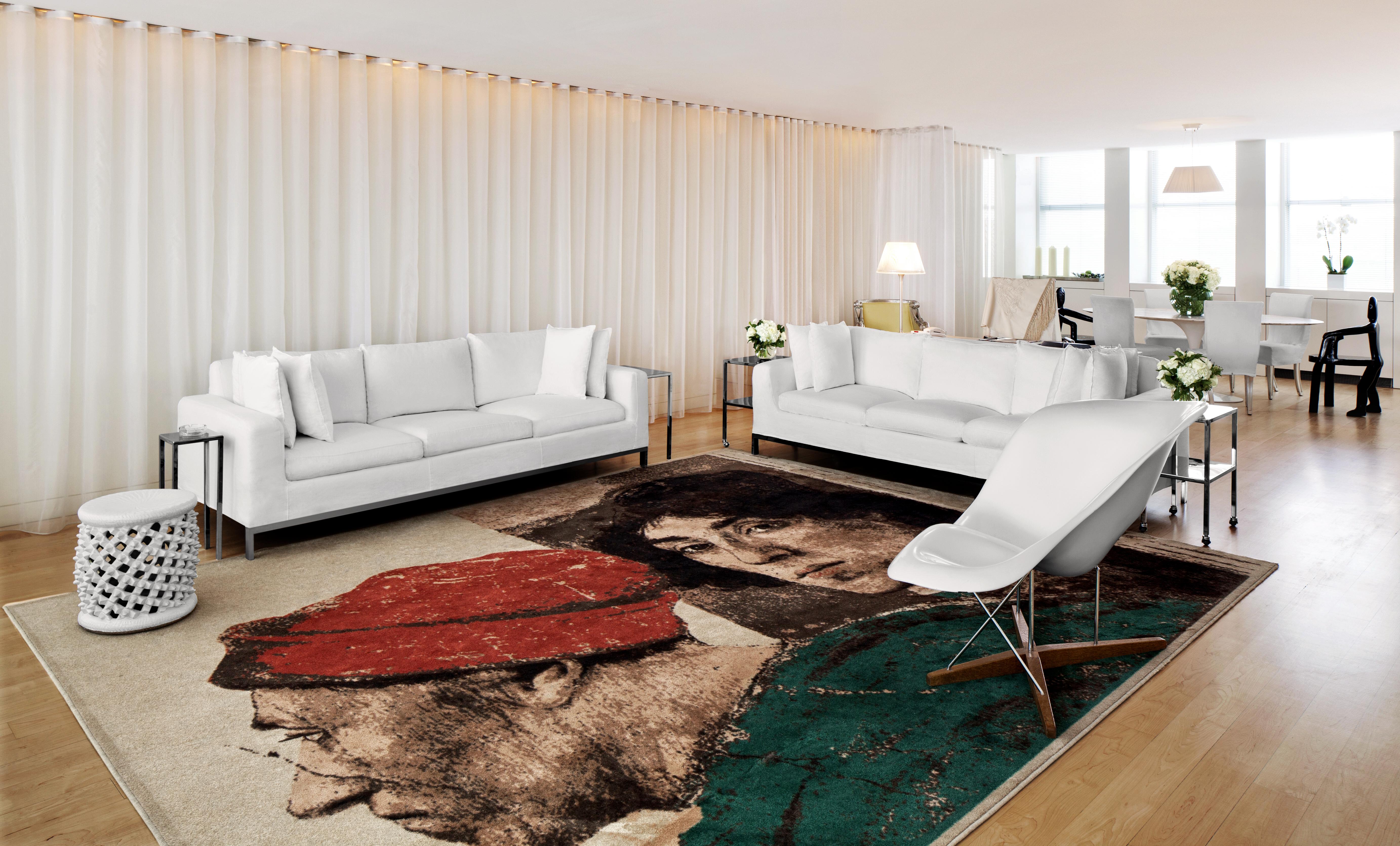 โรงแรมแซนเดอร์สัน ลอนดอน ภายนอก รูปภาพ A carpet in a living room